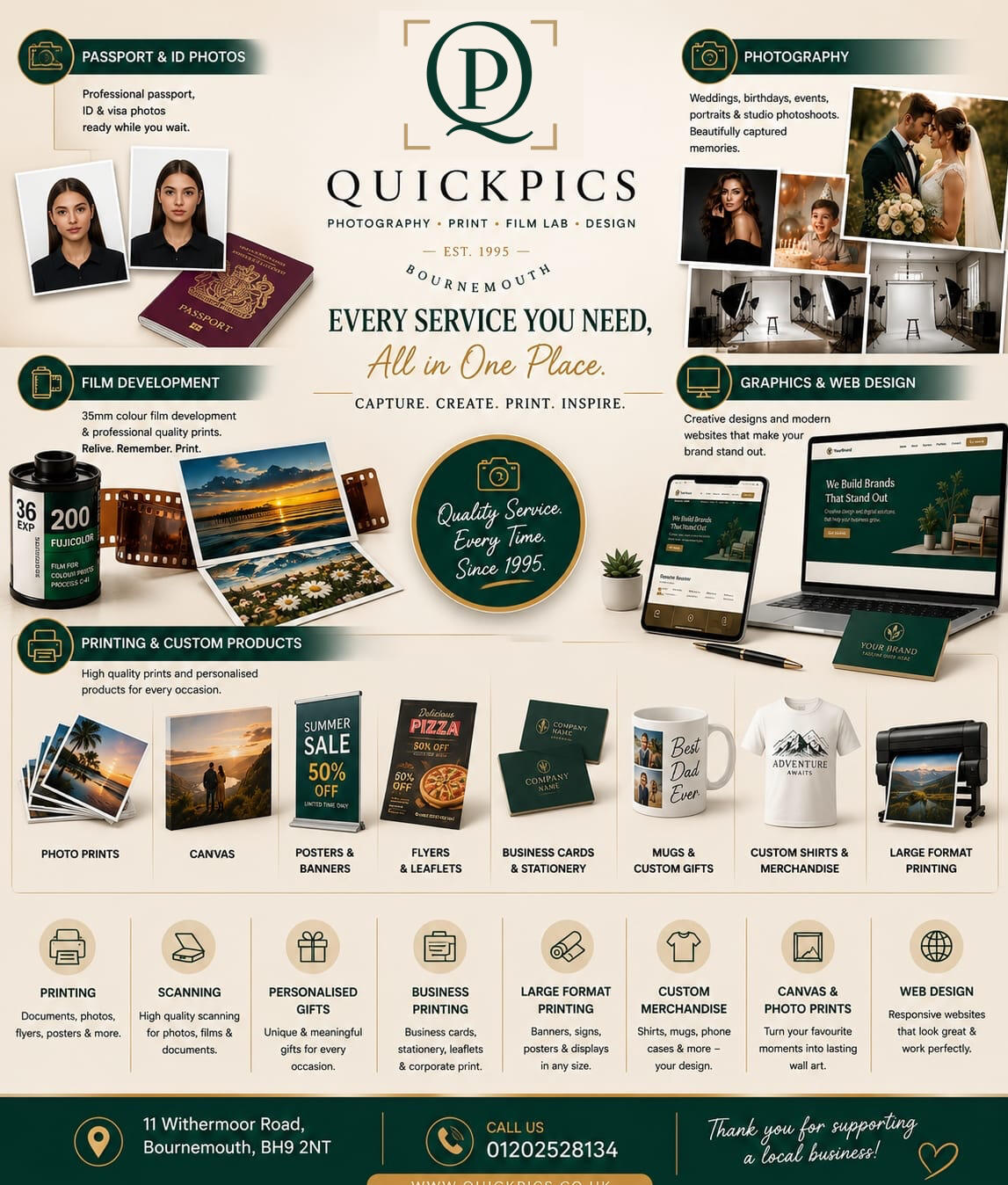 Every service you need